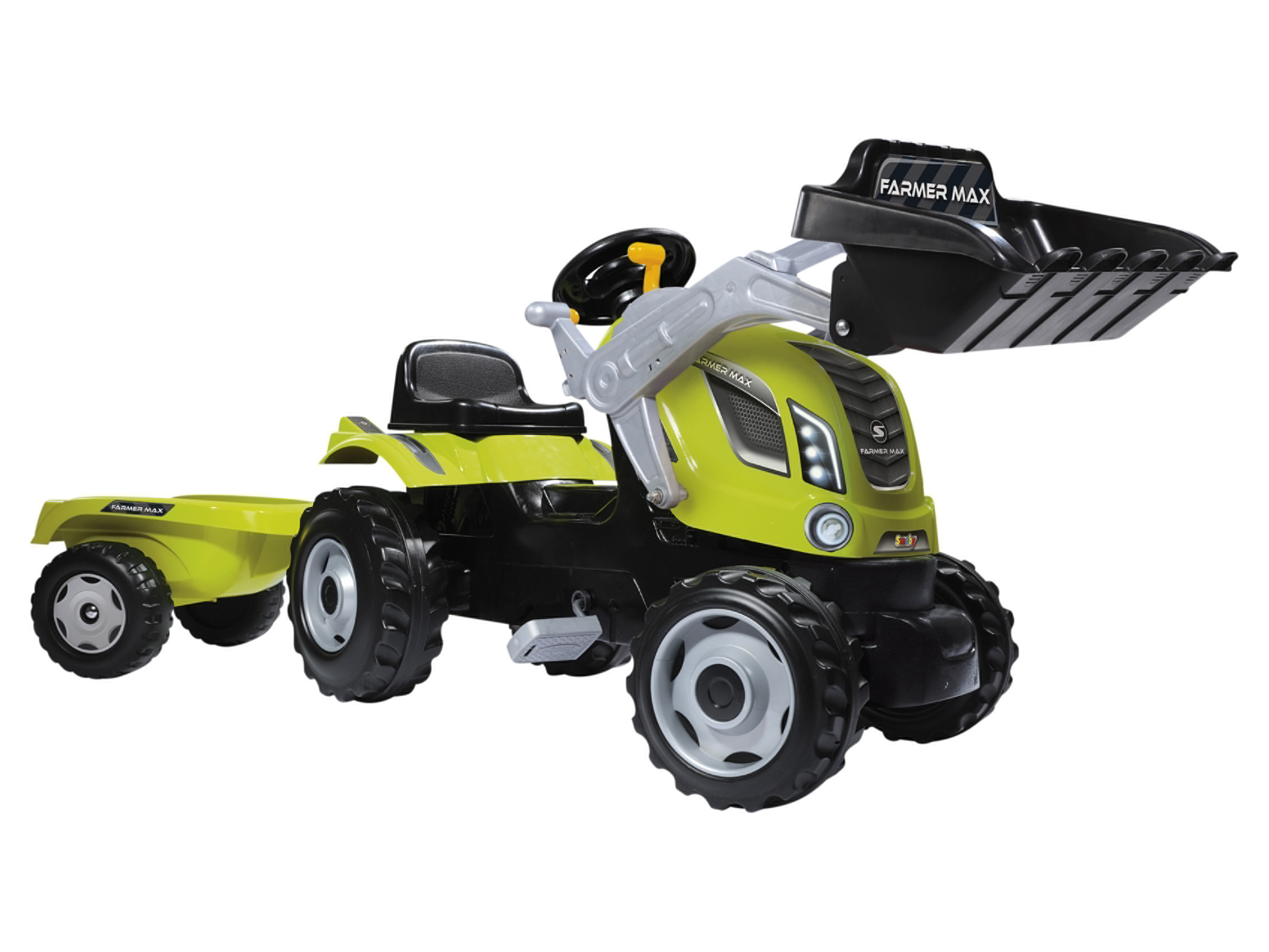 Smoby Traktor Farmer Max z przyczepą