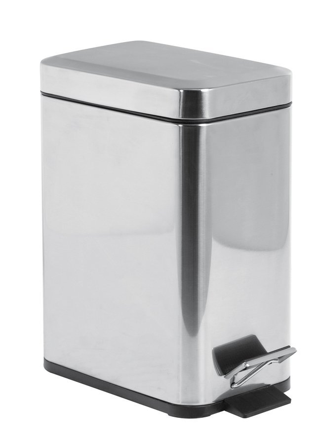 Darmowa Dostawa - Kosz na śmieci 5 l stal Aqualine Simple Line GAQ005