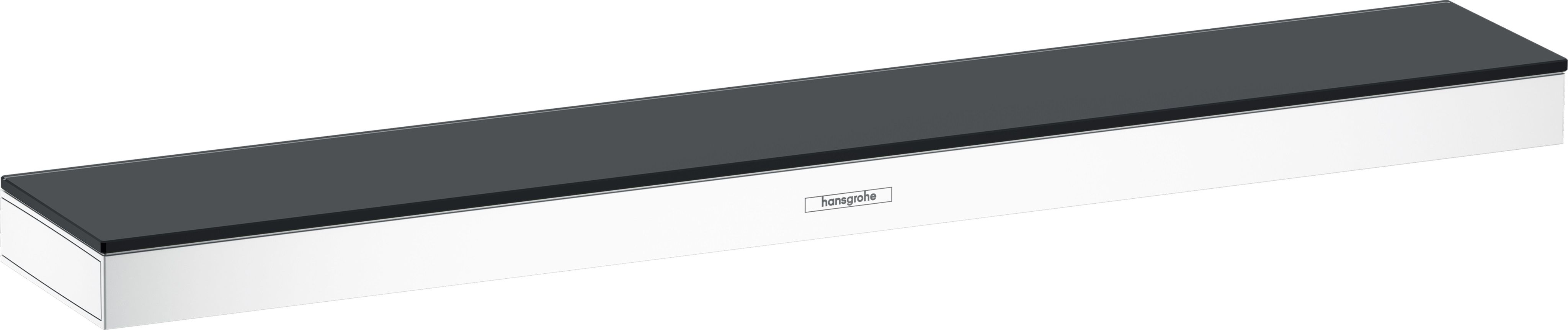 Darmowa Dostawa - Półka łazienkowa 50 cm grafitowa Hansgrohe Rainfinity 26844700