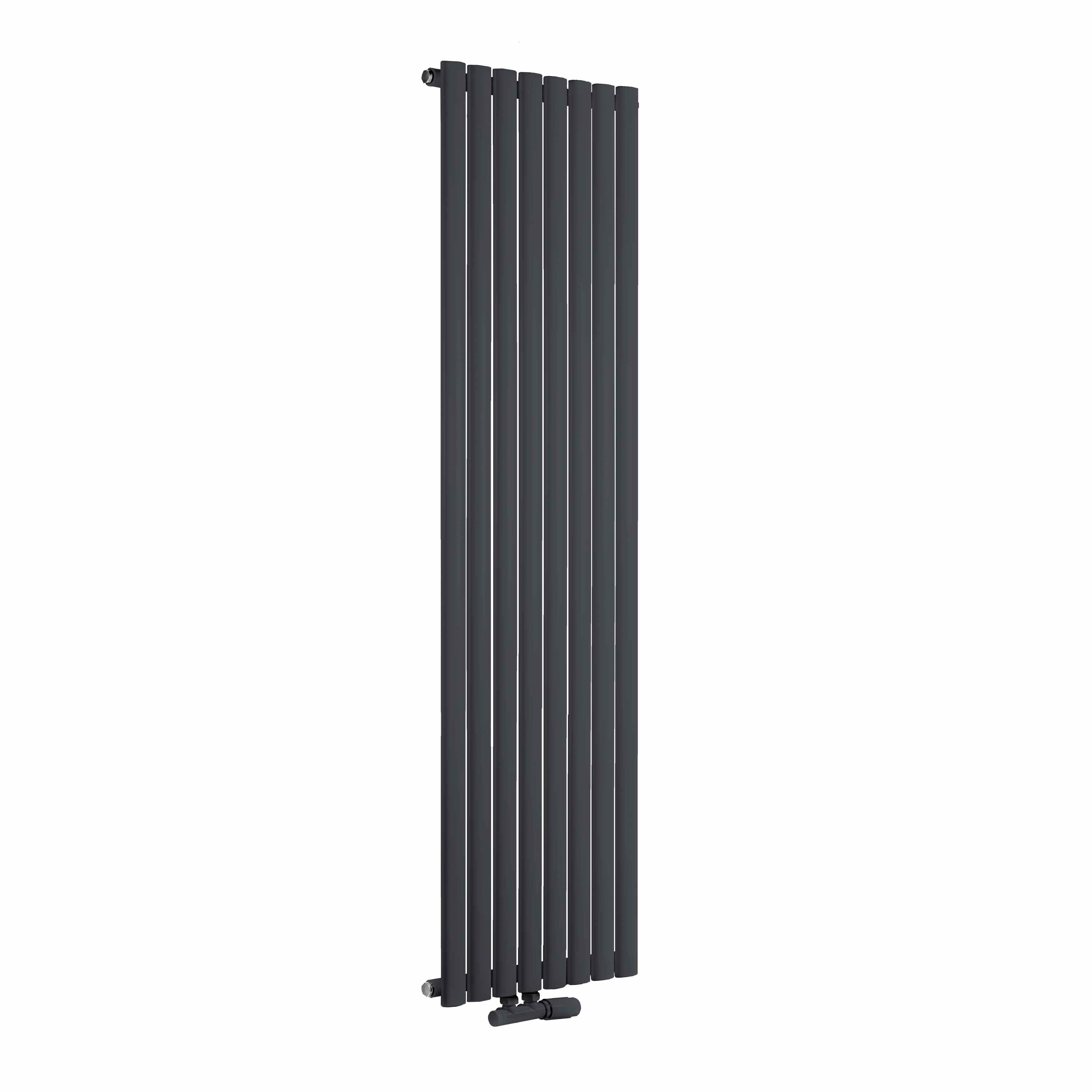 Darmowa Dostawa - Grzejnik dekoracyjny 180x46.8 cm podłączenie dolne Luxrad Fortuna Pojedyncza FOR180004687016ZDC