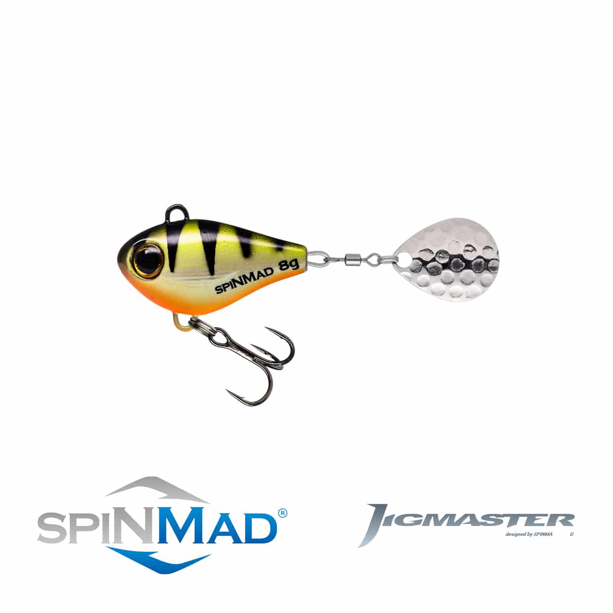 SpinMad Wirujący ogonek JigMaster 8g 2301