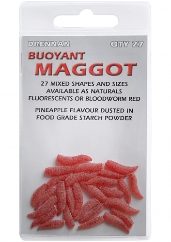 Drennan Buoyant Maggot Sztuczny Robak Czerwony