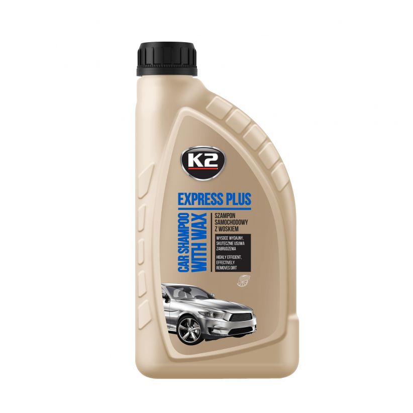 K2 EXPRESS PLUS SZAMPON Z WOSKIEM 1L - Petrostar