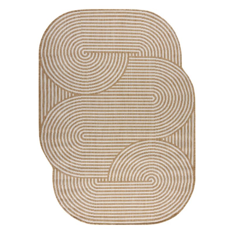 Dywan zewnętrzny Organic RugsX 133x190 cm krem OG026 1 szt.