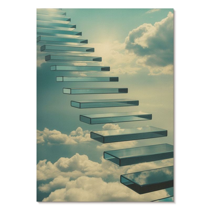 Obraz Plakat Canvas Tulup 42x59,4 cm (A2) Niebo schody Do salonu, sypialni, biura 1 szt.