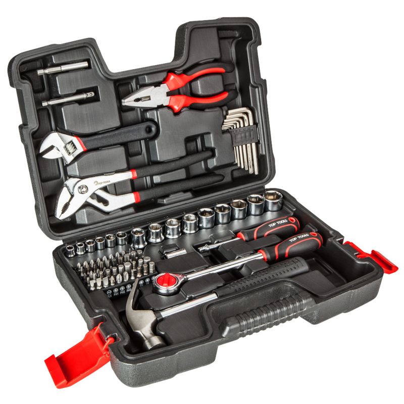 Zestaw narzędzi Top Tools 1/4", 1/2" 81 szt. 1 kpl