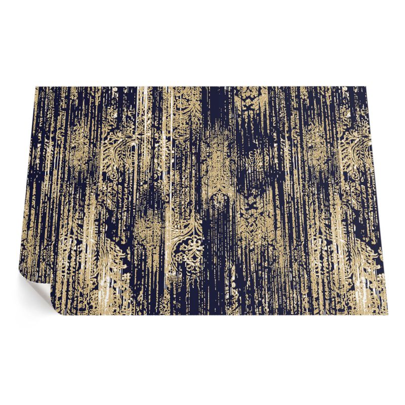 Dywan Winylowy Z Nadrukiem ArtPrintCave 60x90 cm Tekstura zniszczonej tkaniny vintage boho 1 szt.