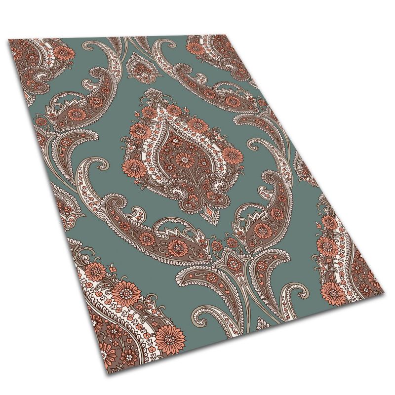 Dywan Ogrodowy Tulup 60x90 cm Odporny Na Warunki Atmosferyczne Paisley vintage 1 szt.