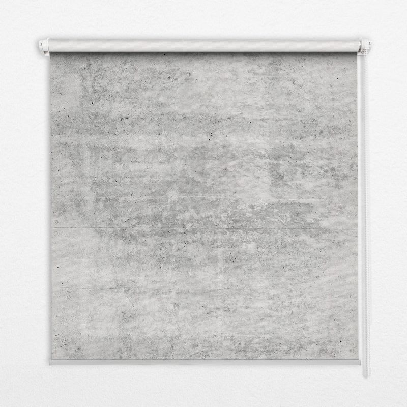 Roleta Wewnętrzna Tulup 100x180 cm Szara Tekstura Montaż do ściany/sufitu 1 szt.