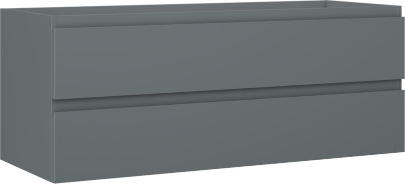 Szafka łazienkowa podumywalkowa Mexen Orio grafit mat 120 cm 2 szuflady 1 szt.