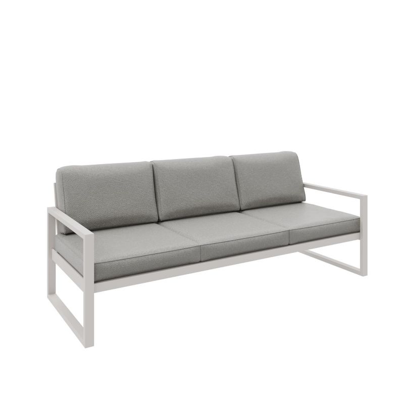 Sofa ogrodowa Bettso Alicante trzyosobowa na kaszmirowych nogach beżowy 1szt.
