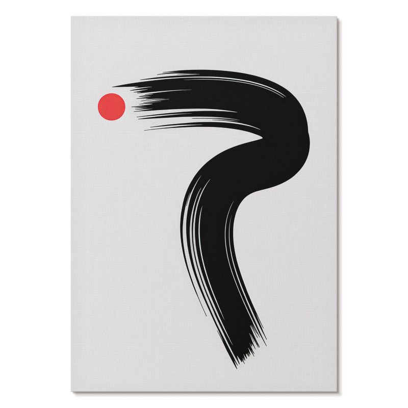 Plakat na Ścianę Tulup 59,4,x84 cm (A1) Minimalizm dynamiki Do salonu, biura, sypialni 1 szt.