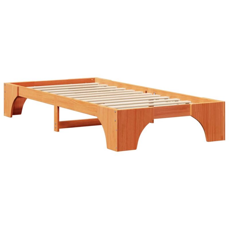 Rama łóżka WaszeMeble 100x200 cm Woskowy brąz sosna WM-872961 1 szt.
