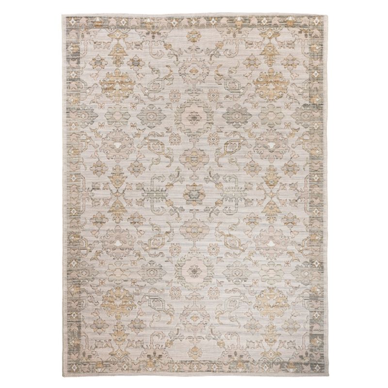 Dywan wełniany Sahara e-floor 200x285 cm ornament vintage beżowy 1 szt