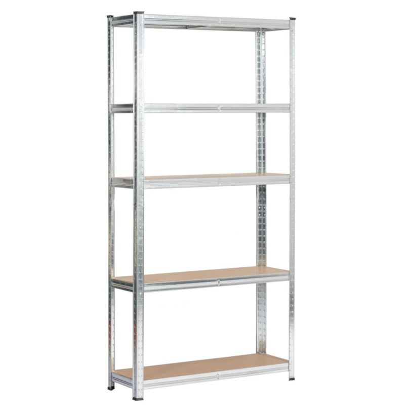 Regał metalowy Akord stal galwanizowana 5 półek nośność 875kg 90x30x180 cm 1 szt.