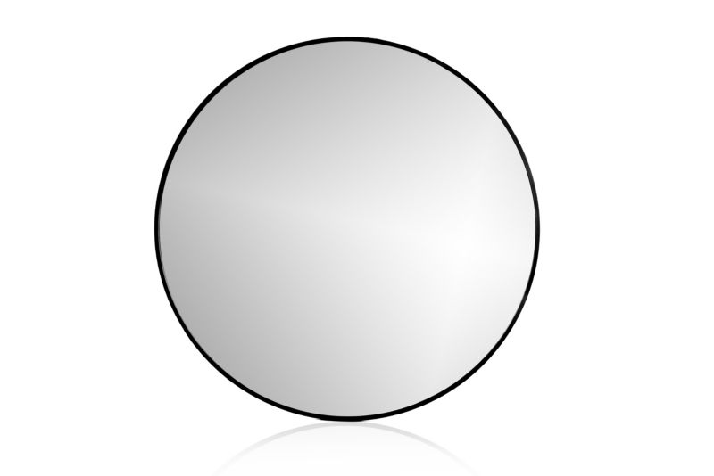 Lustro okrągłe Cordia Plus Round Line w czarnej ramie 60cm 1szt.