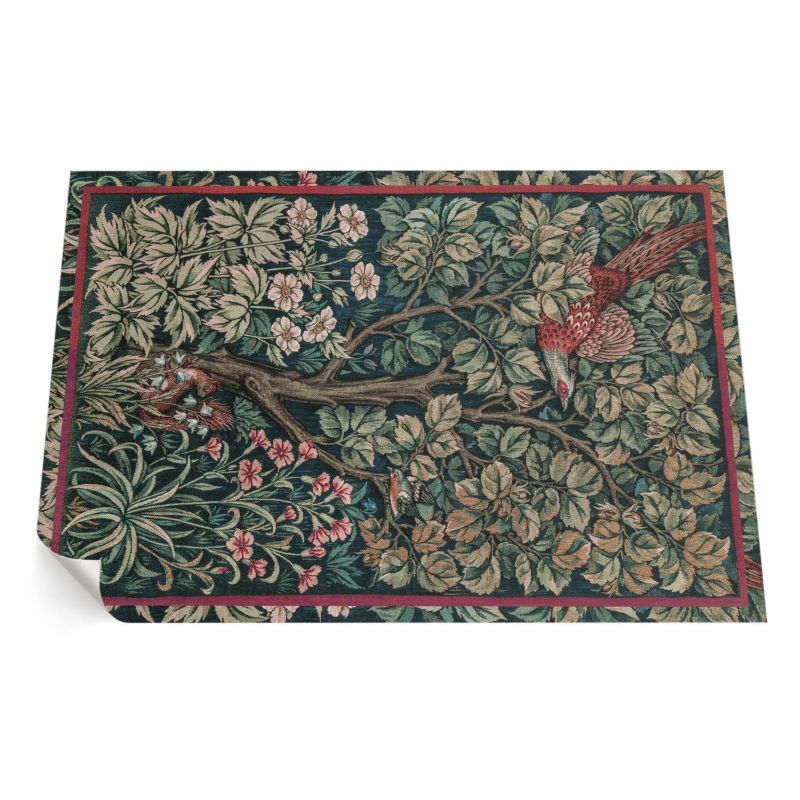 Zewnętrzny Dywan Winylowy ArtPrintCave 100x150 cm Bażant William Morris 1 szt.
