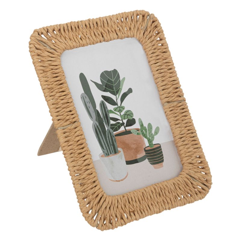Ramka na zdjęcie Jily Atmosphera beżowa boho 15x2x20 cm 1 szt.