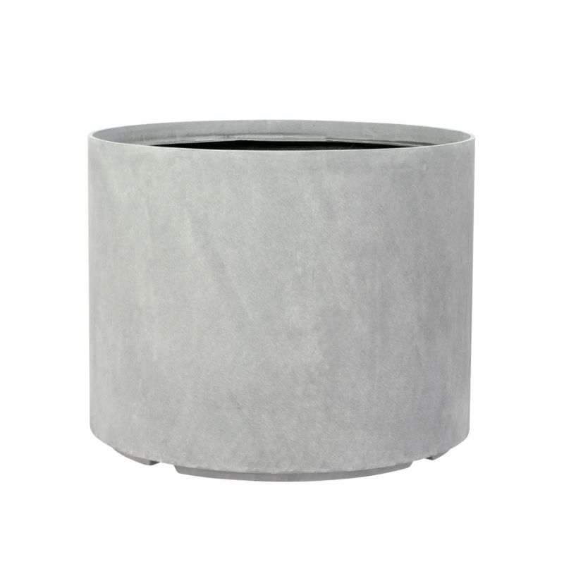 Donica z włókna szklanego D101ED szary beton Bez Wkładu 1 szt.