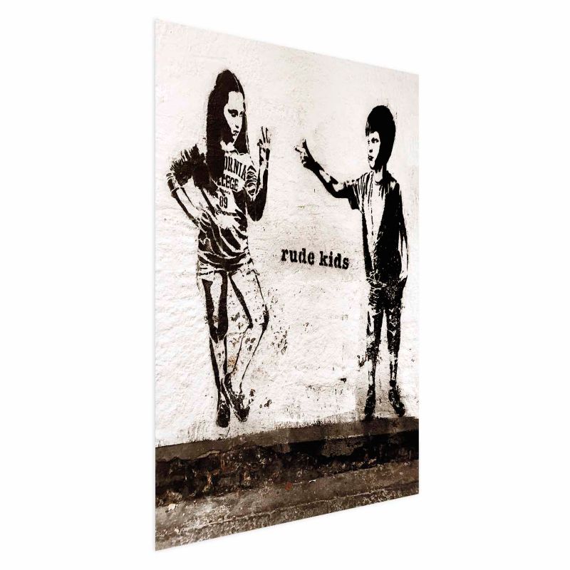 Plakat Artgeist Niegrzeczne dzieci 21x30 cm bez ramy 1 szt