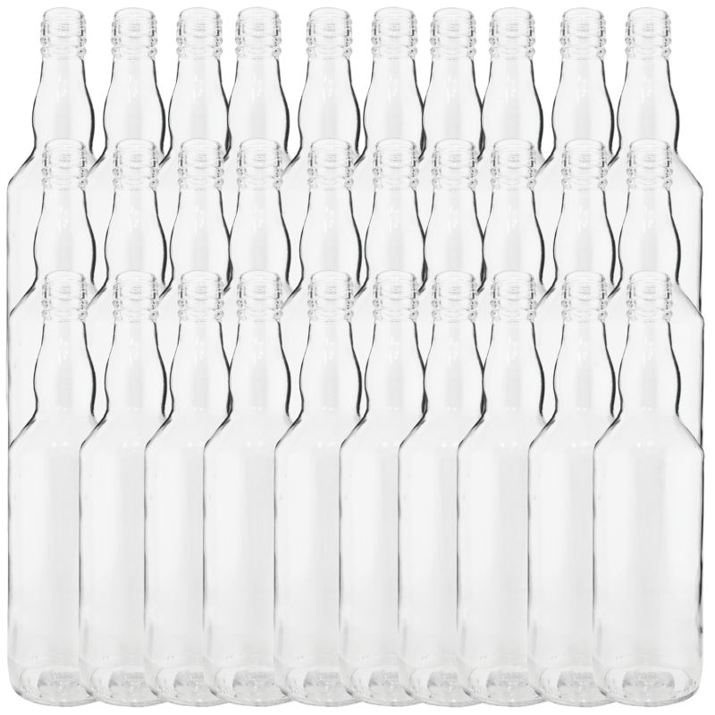 Butelki szklane MODO24 500 ml na soki nalewki i syropy fi 28 bez nakrętek 30 szt.