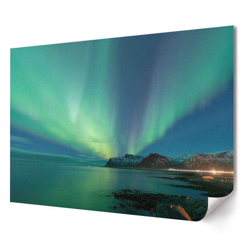 Plakat Wallfluent Format A1 Zorza polarna Artysta Da V. 1 szt.