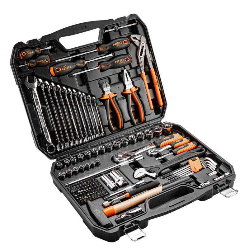 Zestaw narzędzi NEO TOOLS 143 szt 1 kpl