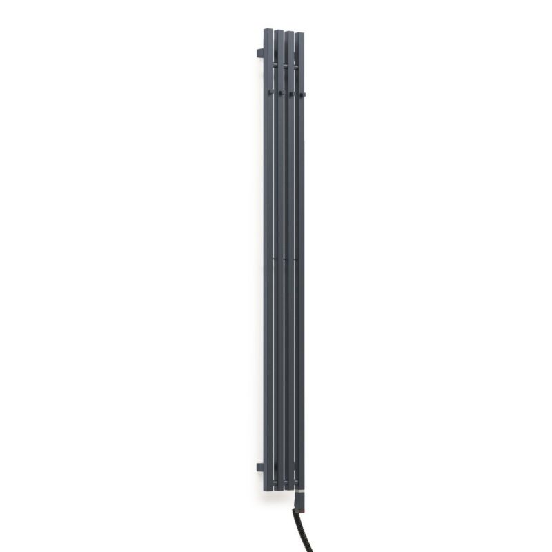 Grzejnik Elektryczny Oltens Stang 180x18cm Grafit 400W 4 Wieszak 1 szt.