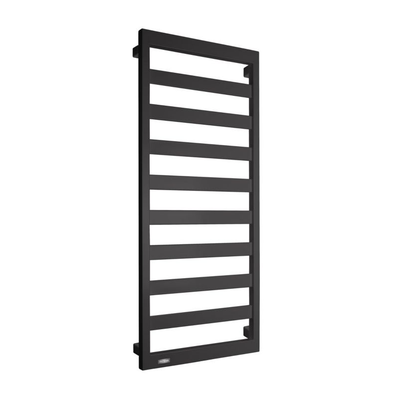 Grzejnik łazienkowy dekoracyjny Oltens Benk 115x50 cm, czarny mat, 433W, 1 szt.