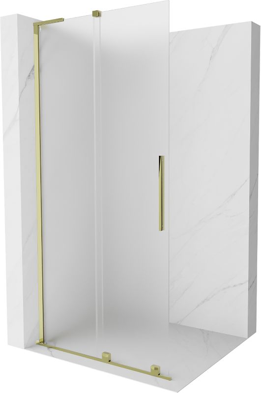 Ścianka prysznicowa Mexen Velar L złota 110x200 cm 871-110-003-33-50 1 szt.