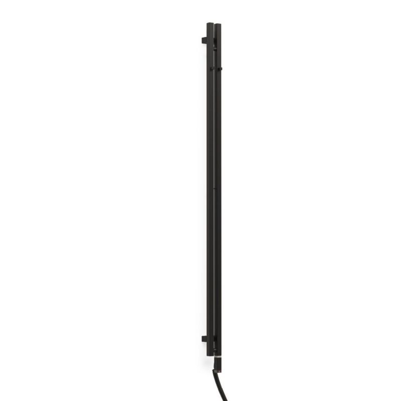 Grzejnik Elektryczny Oltens Stang 200W Czarny 180x8cm z Wieszakami 1 szt.