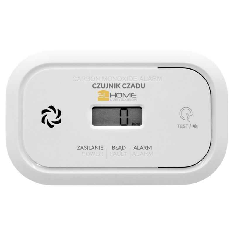 Czujnik Czadu Eura-Tech El Home Cd-17Av2300/B Głośny Lcd 1szt.