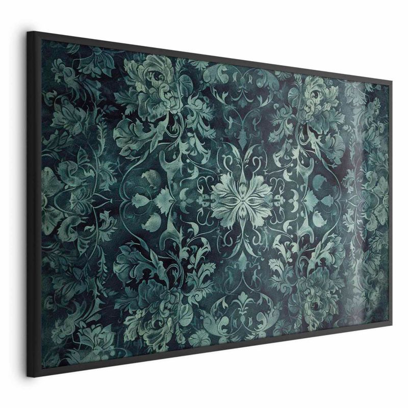Plakat Artgeist Ornamenty dywanowe 30x21 cm z ramą czarną 1 szt