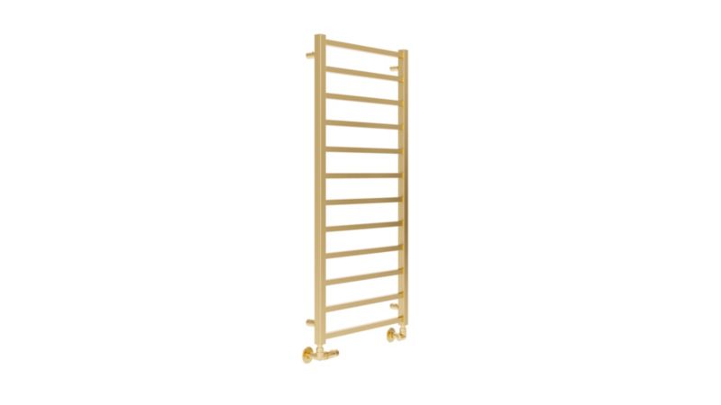 Grzejnik łazienkowy Luxrad AURUM UNO 76x40 cm złoty 207W 1 szt