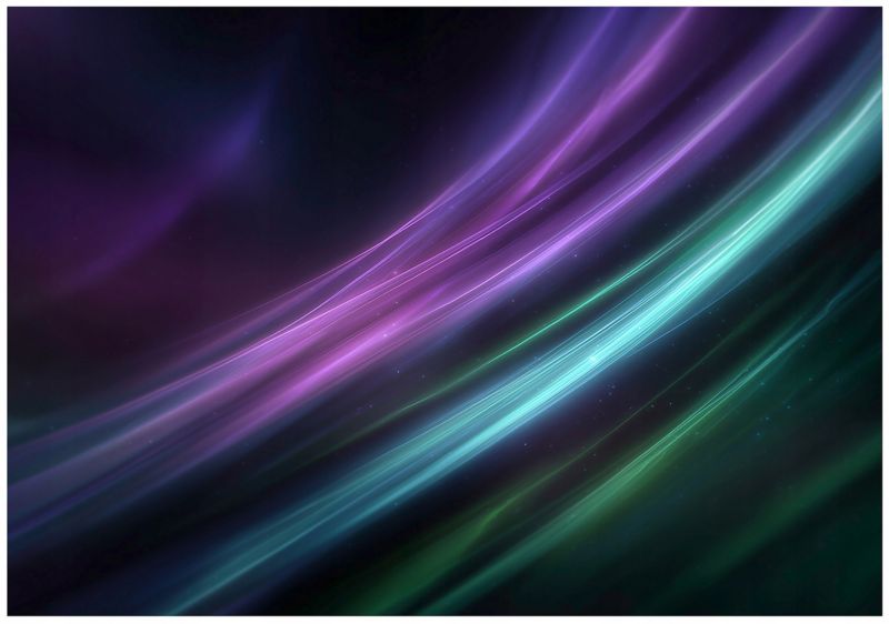 Fototapeta WALLARENA Do Sypialni Salonu Na Flizelinie Abstrakcja Neon Nowoczesna Fioletowy 350x250 cm 16397VX7 1 szt.