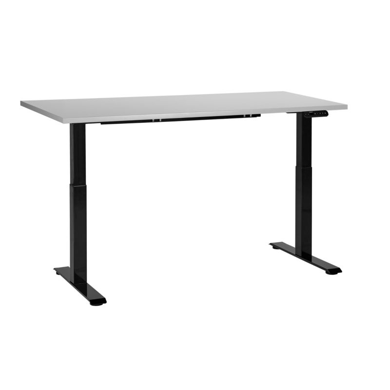 Biurko regulowane elektrycznie Destines Szary/ czarny 160 cm 72 cm 1 szt.