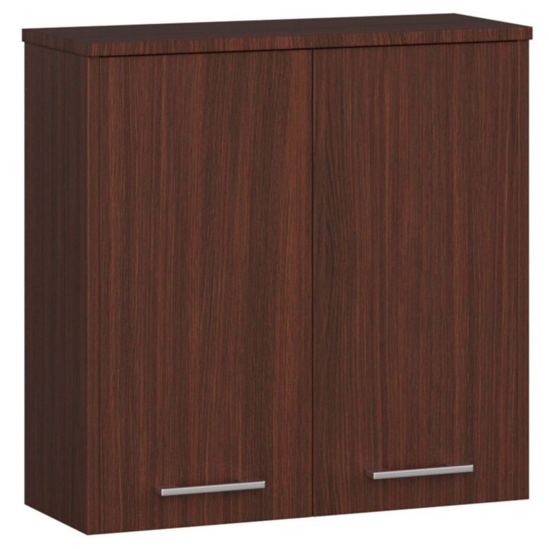 Szafka łazienkowa Akord Fin Wenge 60 cm 2 drzwi kolor Wenge mat 2 półki 60x22,5x60 cm 1 szt.