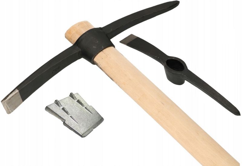Kilof FEINZ 2,5Kg Dwuramienny 52Cm Górniczy Hartowany Oskard Trzon 1 szt.