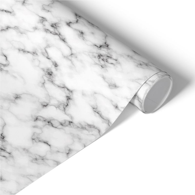 Okleina na Meble Tulup 75x150 cm Marmurowy wzór Samoprzylepna Folia do Renowacji DIY 1 rol.