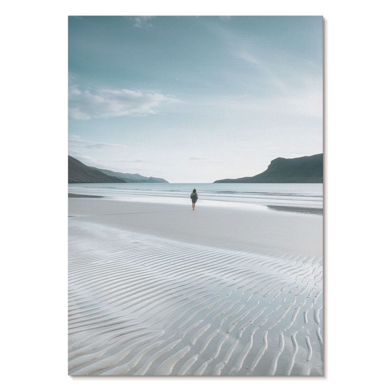 Plakat na Ścianę Tulup 21x29,7 cm (A4) Spokojna plaża Do salonu, sypialni, biura 1 szt.