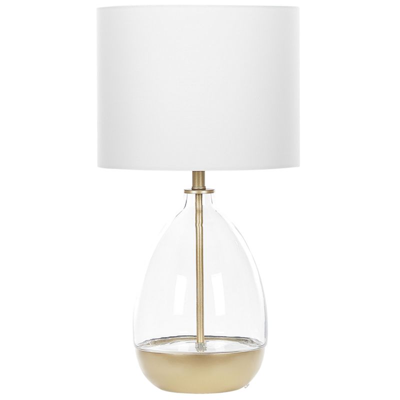 Lampa stołowa Okari Szkło Biały 1 szt.