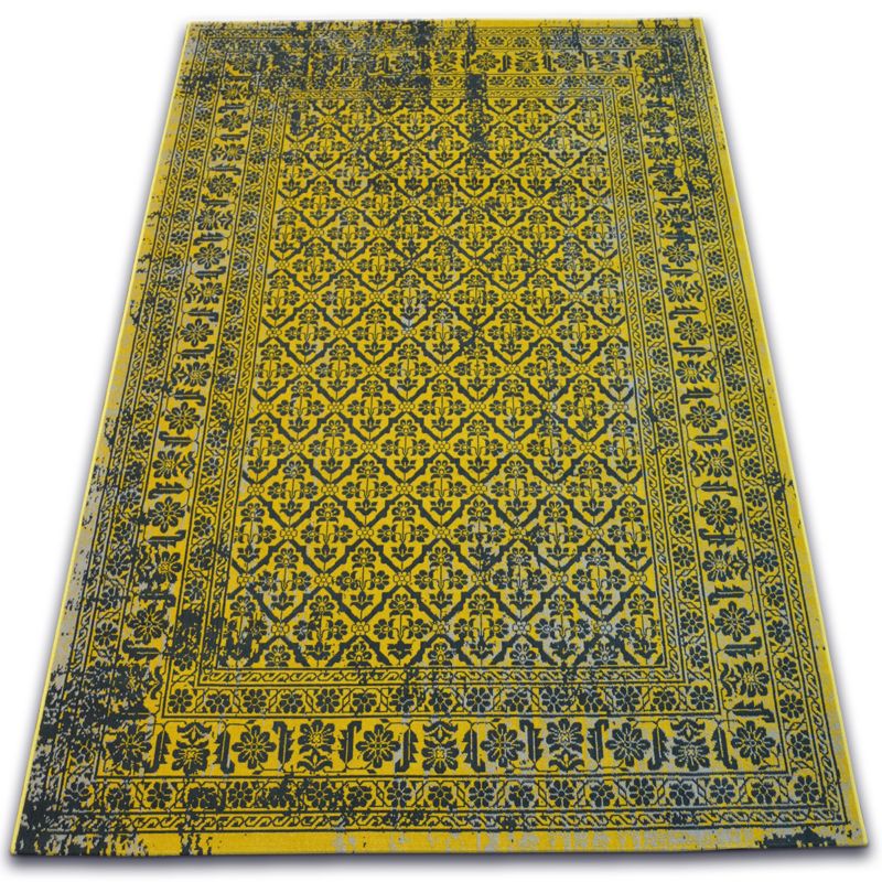 Dywan Vintage RugsX 120x170 cm żółty B128 1 szt.