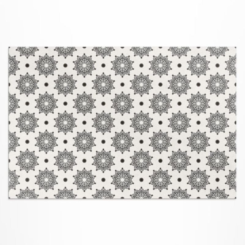 Dywan Winylowy Zewnętrzny Wallfluent 120x180 cm Małe mandale orientalny wzór boho 1 szt.