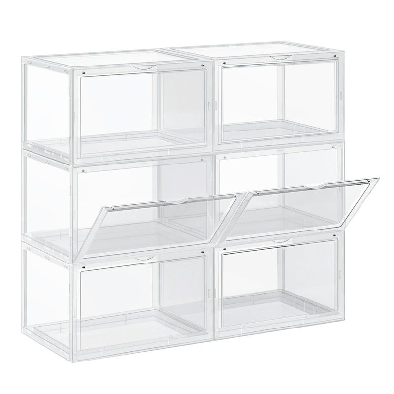 Organizer na buty lub zabawki Songmics 6 pudełka 28x36x22 cm 1 kpl