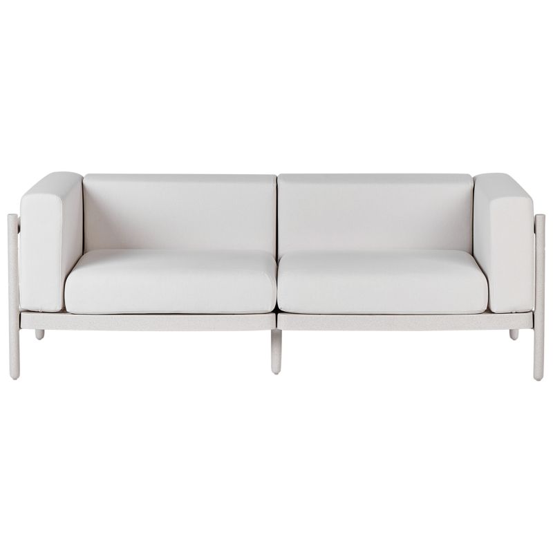 Sofa ogrodowa dla 2 osób Ferretti Jasnobeżowy 1 szt.