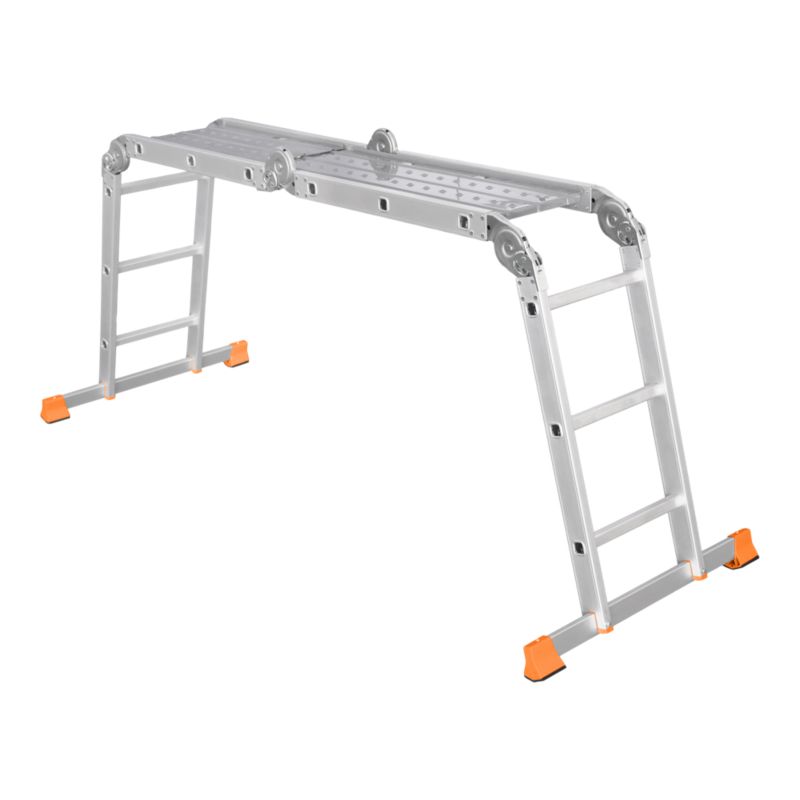 Drabina wielofunkcyjna Magnusson z platformą aluminiowa 4 x 3 stopnie
