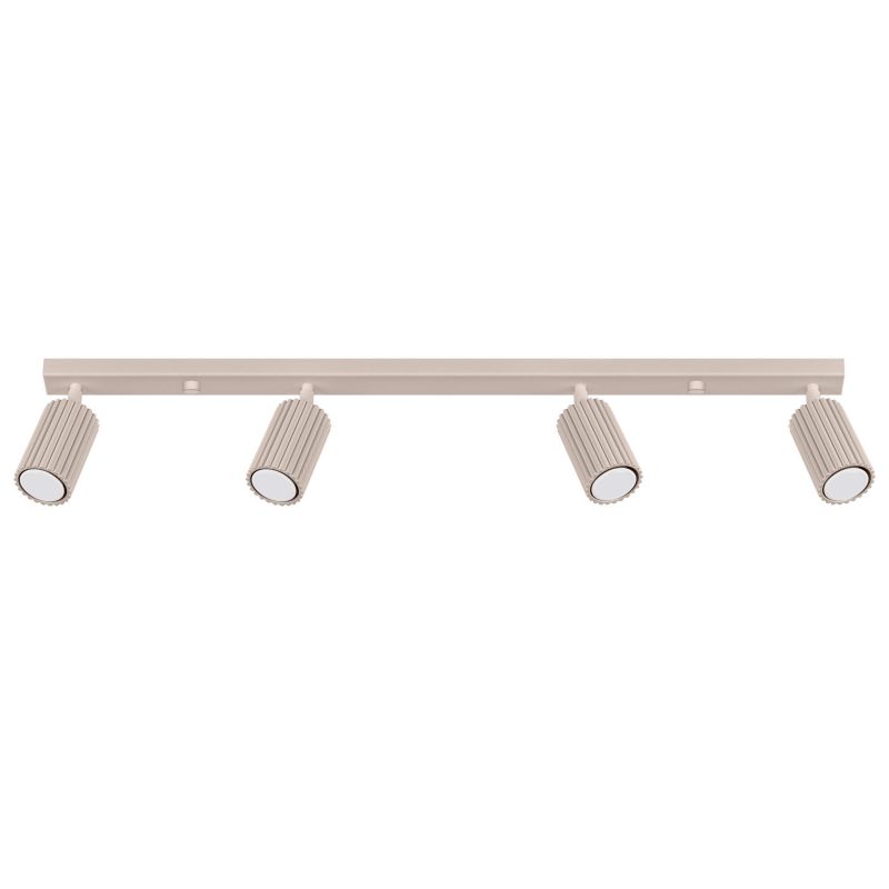 Spot reflektor natynkowy Sollux Lighting KARBON taupe 4xGU10x10W wym:16,5x81x6,5cm IP20 -1 szt.