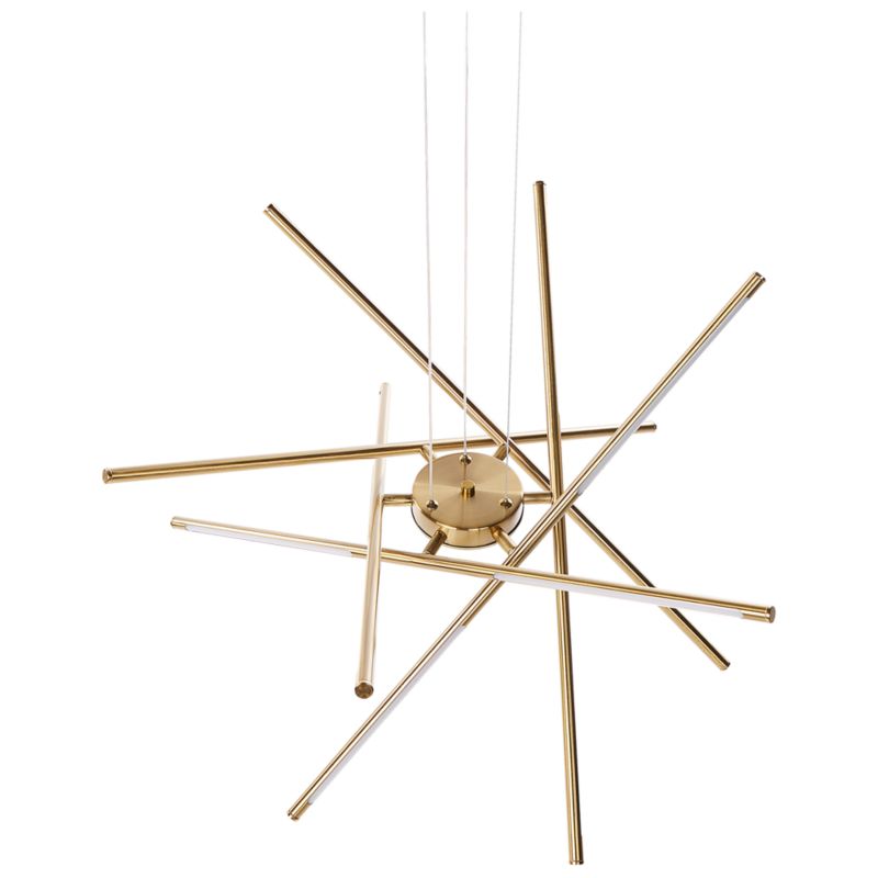 Lampa wisząca LED Palun Ze ściemniaczem Metal Złoty 1 szt.