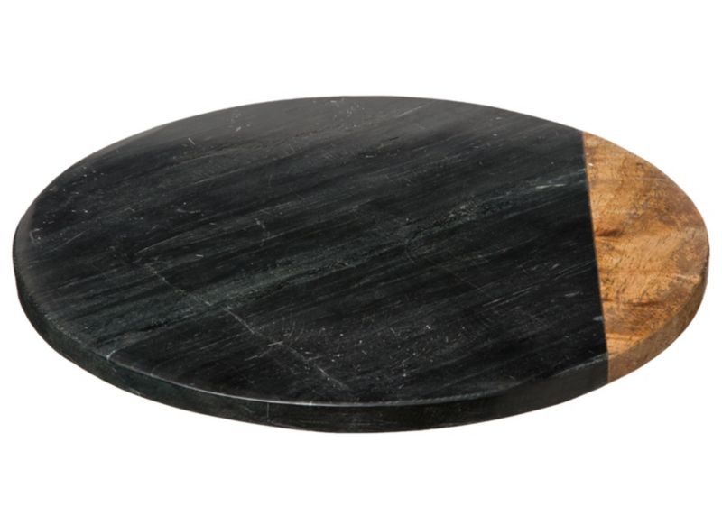 Deska Black Marble Secret De Gourmet obrotowa 30 cm czarna 1 szt.