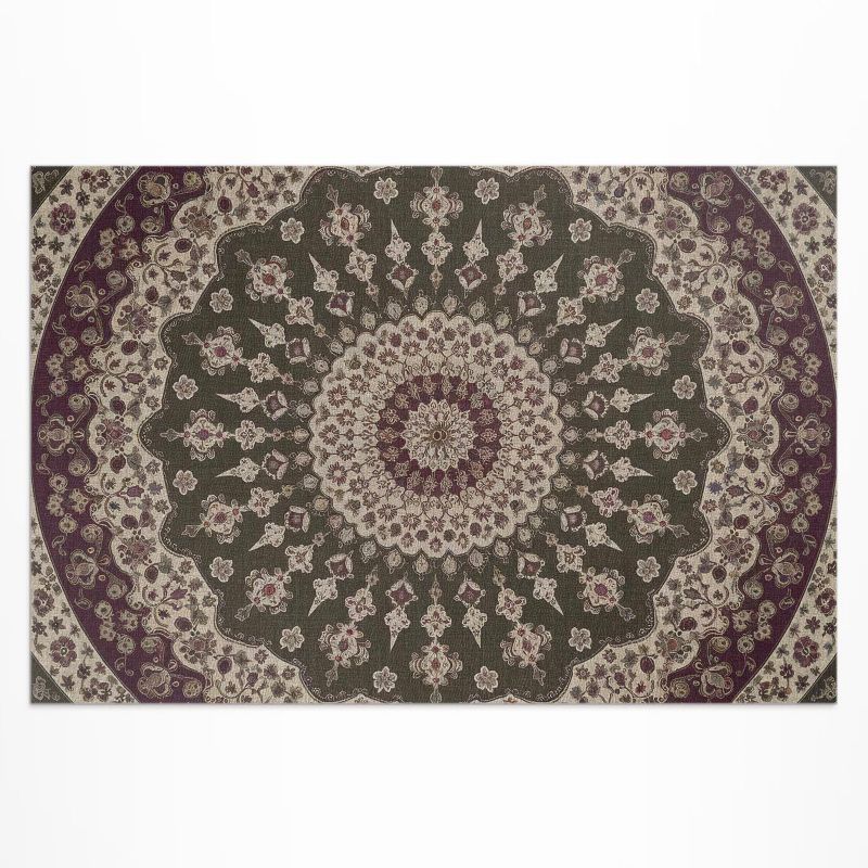 Dywan Winylowy Zewnętrzny Wallfluent 150x225 cm Azteckie mandale w stylu vintage 1 szt.